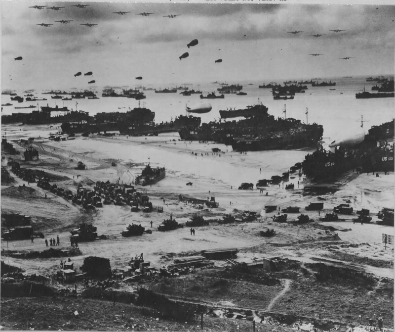 Illustration for article titled Rare Color Film And Photos Cast D-Day In A Completely New Light